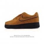 Nike Air Force 1 '07 Low Air Force One white cushioned sneakers, a versatile, l