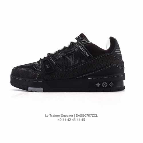 Louis Vuitton Lv Louis Vuitton sneakers, fashionable sports shoes, trendy thick