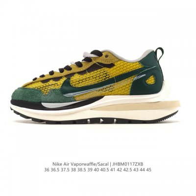 Nike Sacai X Nike Vaporwaffle 3.0 Runway Collaboration Sneakers. The shoe combi