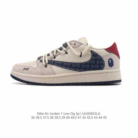 Nike Air Jordan 1 Low Og Sp Military Blue Aj1 Air Jordan 1 reverse toe basketbal - Click Image to Close
