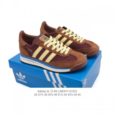 Adidas SL 72 Shoes Classic Retro Thin-Soled Sneakers T-Toe Shoes Originals Retro