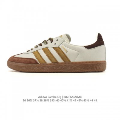 Adidas Originals Samba Og Shoes, classic white sneakers, T-toe shoes for men an