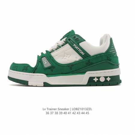 Louis Vuitton Trainer Sneaker Low, a stylish and trendy platform sneaker for men - Click Image to Close