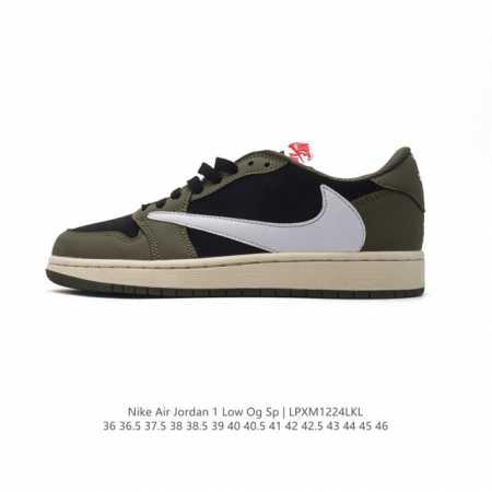 Nike Air Jordan 1 Low Og Sp Military Blue Aj1 1 Aj1 1 Aj1 1 Ts Swoosh Cq3227 36 - Click Image to Close