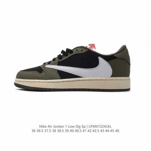 Nike Air Jordan 1 Low Og Sp Military Blue Aj1 1 Aj1 1 Aj1 1 Ts Swoosh Cq3227 36