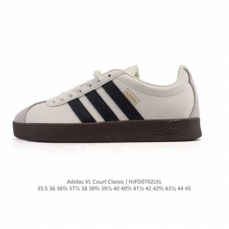 Adidas Vl Court Classic Shoes Sports casual sneakers German training shoes T-to - Click Image to Close