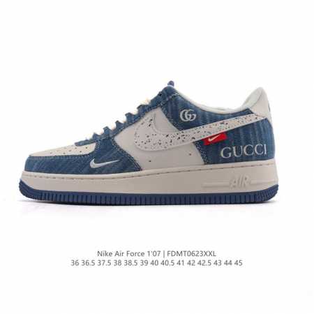 Corporate-level Af1 Nike Air Force 1 '07 Low Air Force One white shoes with thic - Click Image to Close