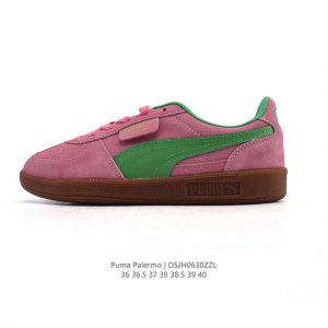 Puma Palermo Og non-slip wear-resistant low-top Army Trainer sneakers for women,