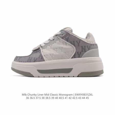 Mlb Chunky Liner Mid, a popular senior shoe, is a lightweight, thick-soled, vers - Click Image to Close