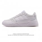 New adidas Lite Baller non-slip, wear-resistant, low-top white sneakers, retro