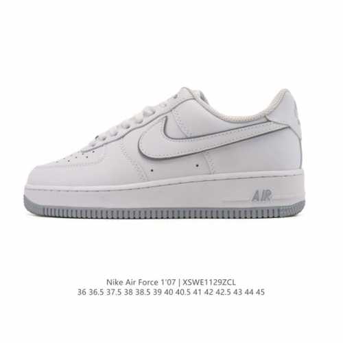 Nike Air Force 1 '07 Low, a low-top, versatile, platform, height-increasing cas
