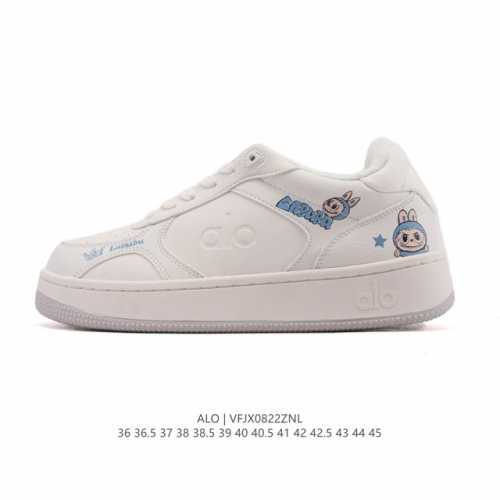 Alo Yoga Recovery Mode. Comfortable, minimalist white sneakers. Non-slip, wear-r