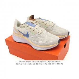 Special Offer: Nike Air Zoom Structure 25 Lightweight Running Shoes, Thick-Soled