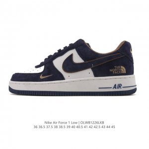 Nike Air Force 1 '07 Low, a versatile, platform, low-top white sneaker with cus