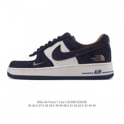 Nike Air Force 1 '07 Low, a versatile, platform, low-top white sneaker with cus