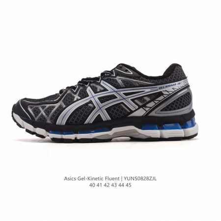Company-grade Asics Gel-Kinetic Fluent comfortable and versatile synthetic leath - Click Image to Close
