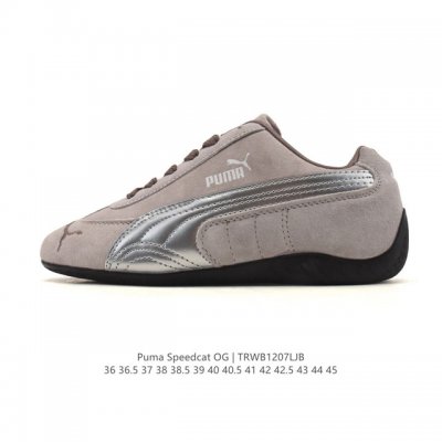 Puma Speedcat Og is a low-top, retro-inspired, versatile casual racing shoe from
