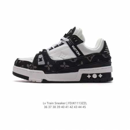Louis Vuitton Lv 3D logo lv louis Vuitton Trainer Sneaker Low 36-45 Fdjk1113Zzl - Click Image to Close