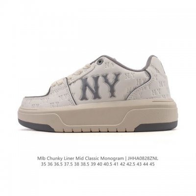 Mlb Chunky Liner Mid, a popular company-grade senior shoe, is a lightweight, thi