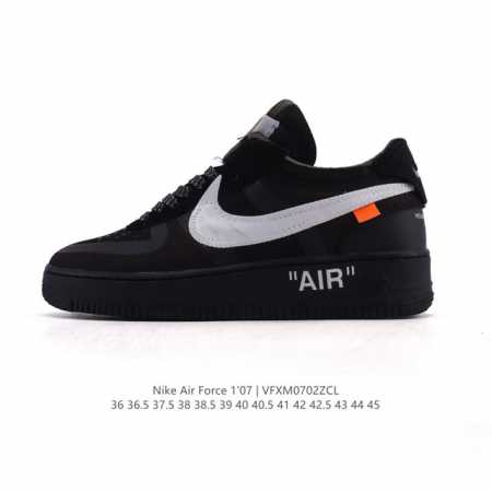 Company-level Off-White X Nk Air Force 1 "Mca" Air Force One low-top thick-sole - Click Image to Close