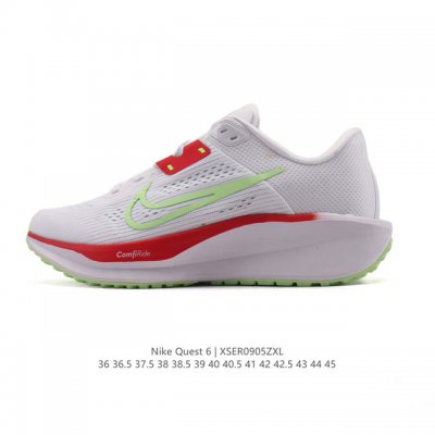 Nike Air Quest 6 Kaja Breathable Lightweight Casual Running Shoes. The Nike Ques