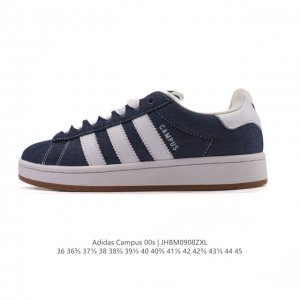 Adidas. Trefoil Campus 00S bread shoes, retro casual sneakers. Millennial resurg