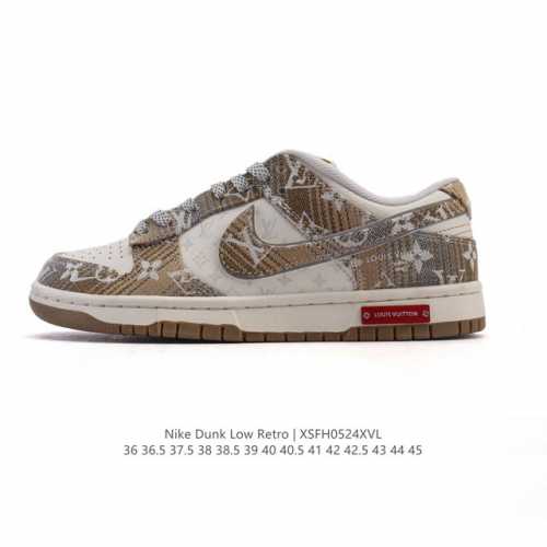 Corporate Nike Nike Dunk Low Retro Sneakersretro Sneakerslouis Vuitton Collabora