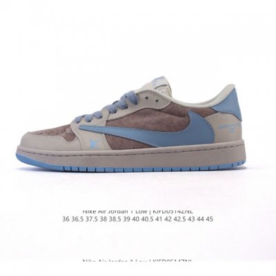 Company-Level Genuine Nike Air Jordan 1 Low Og Sp Military Blue Aj1 Joe 1 Revers
