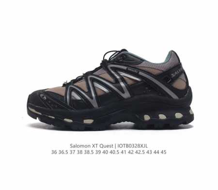 Salomon Xt-Quest Adv Beige sensifit 3D Advanced Chassis contagrip 417589 36-45 - Click Image to Close