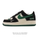 Company-grade new Nike Air Force 1 '07 Low sneakers with a thick sole and height