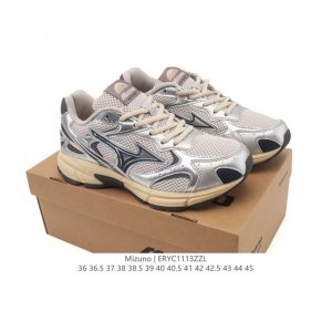 Mizuno Retro Fashion Casual Comfortable Shock-Absorbing Running Shoes. Mizuno Wa