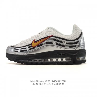 Nike Air Max 97 Se Men's Running Shoes with Cushioning, Thick Sole, Height Incr