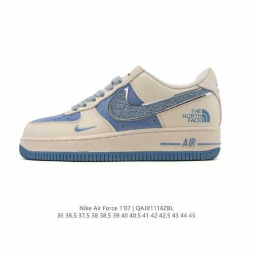 Nike Air Force 1 '07 Low, a versatile, platform, low-top white sneaker with cus