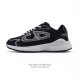 dior Dior Men's Shoes D-Connect Neoprene Sneakers Thick-Soled Height-Enhancin