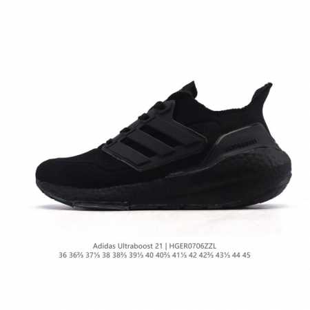 Adidas Ultraboost 21 Popcorn Low-top Smooth Running Shock Rebound Running Shoes - Click Image to Close