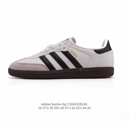 Adidas Originals Samba Og Shoes Classic Sneakers, White Shoes, T-Toe Shoes, Men' - Click Image to Close