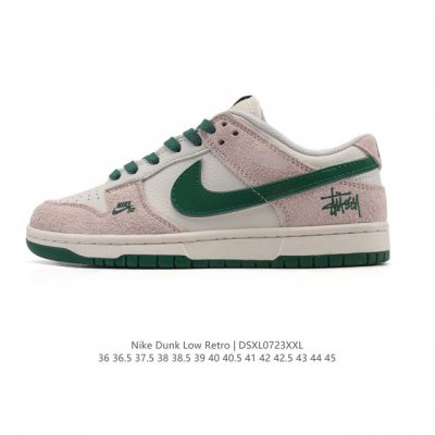 Corporate Nike Dunk Low Retro Sneakers, 2025 new models for men and women. A cla