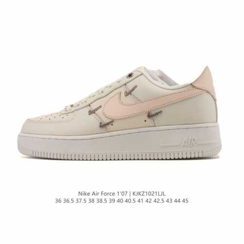 Special Offer Nike Air Force 1 '07 Low. Air Force 1 low-top white sneakers with