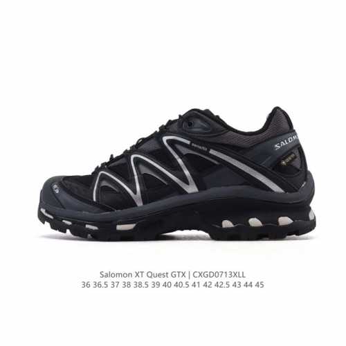 New, corporate-grade Salomon Xt-Quest low-top outdoor functional hiking shoes. T