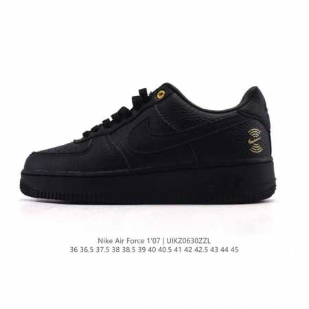 Nike Air Force 1 '07 Low Air Force One white shoes with air cushion, low-top ve - Click Image to Close