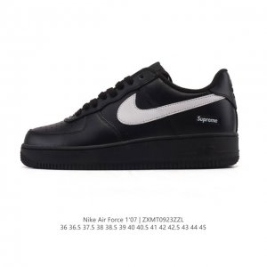 Nike Air Force 1 '07 Low, a versatile, low-top, cushioned white sneaker with a