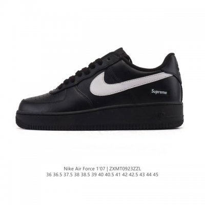 Nike Air Force 1 '07 Low, a versatile, low-top, cushioned white sneaker with a