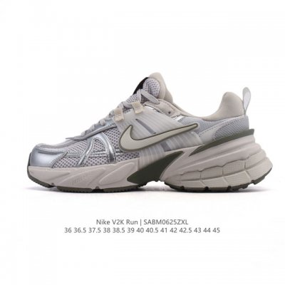 Nike V2K Run shock-absorbing and anti-skid retro low-top sports running shoes ar
