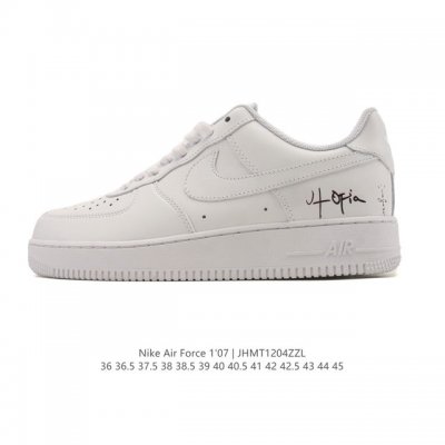Nike Air Force 1 '07 Low. A versatile, platform, low-top, casual athletic shoe