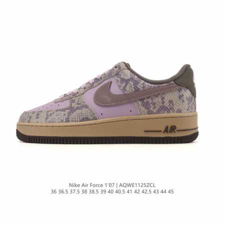Nike Air Force 1 '07 Low, a versatile, platform, low-top white sneaker with cus - Click Image to Close