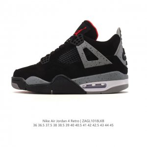 Nike Air Jordan 4 Retro Og Michael Jordan AJ4 Mid-top Retro Casual Sports Basket