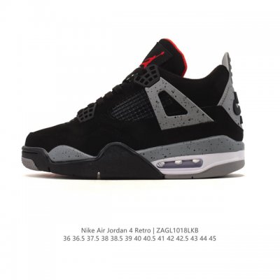 Nike Air Jordan 4 Retro Og Michael Jordan AJ4 Mid-top Retro Casual Sports Basket