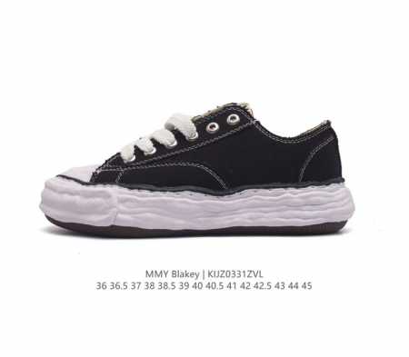 Mmy Blakey mmy Maison Mihara Yasuhiro Original Sole Canvas Low mmy blakey Mmy B - Click Image to Close