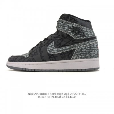 Nike Air Jordan 1 Retro High Og (Unisex), a basketball shoe retro model featuri