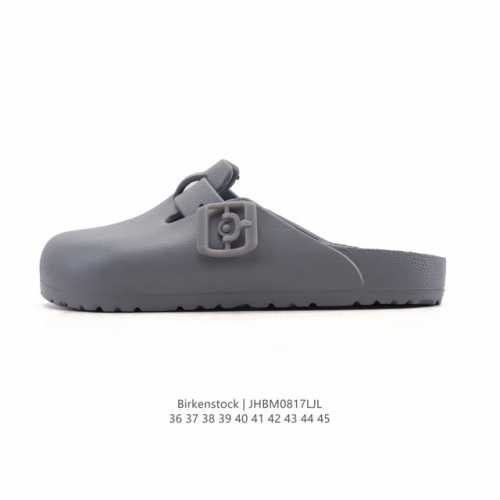 Birkenstock Boston Suede Shearling, a century-old German footwear brand, feature